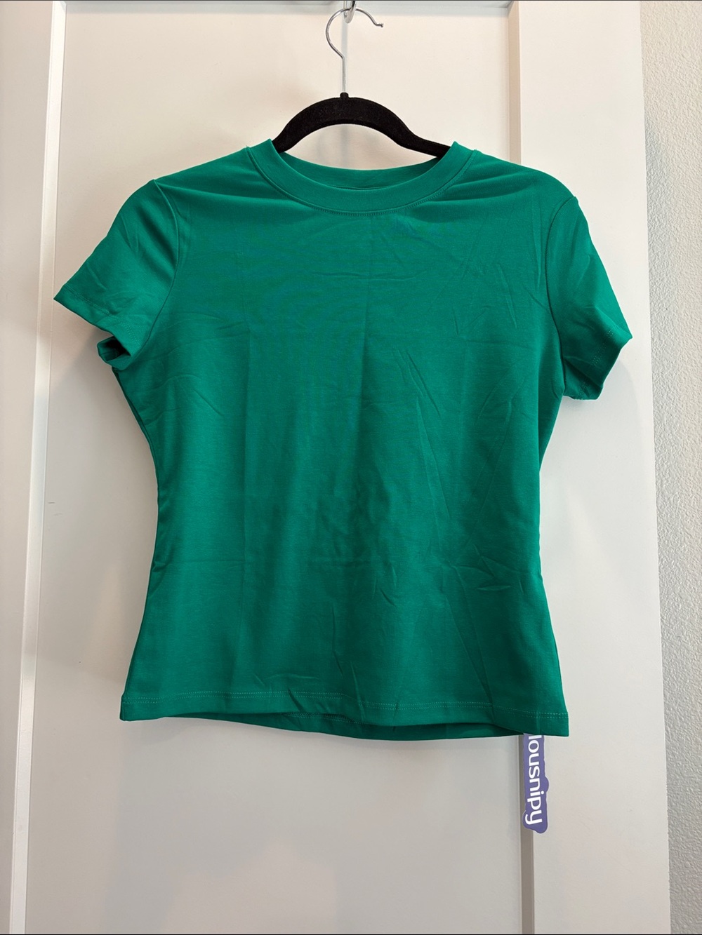 Kelly Green Women's Crewneck Tee
